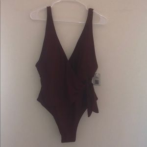 Cupshe elegant dance solid one piece